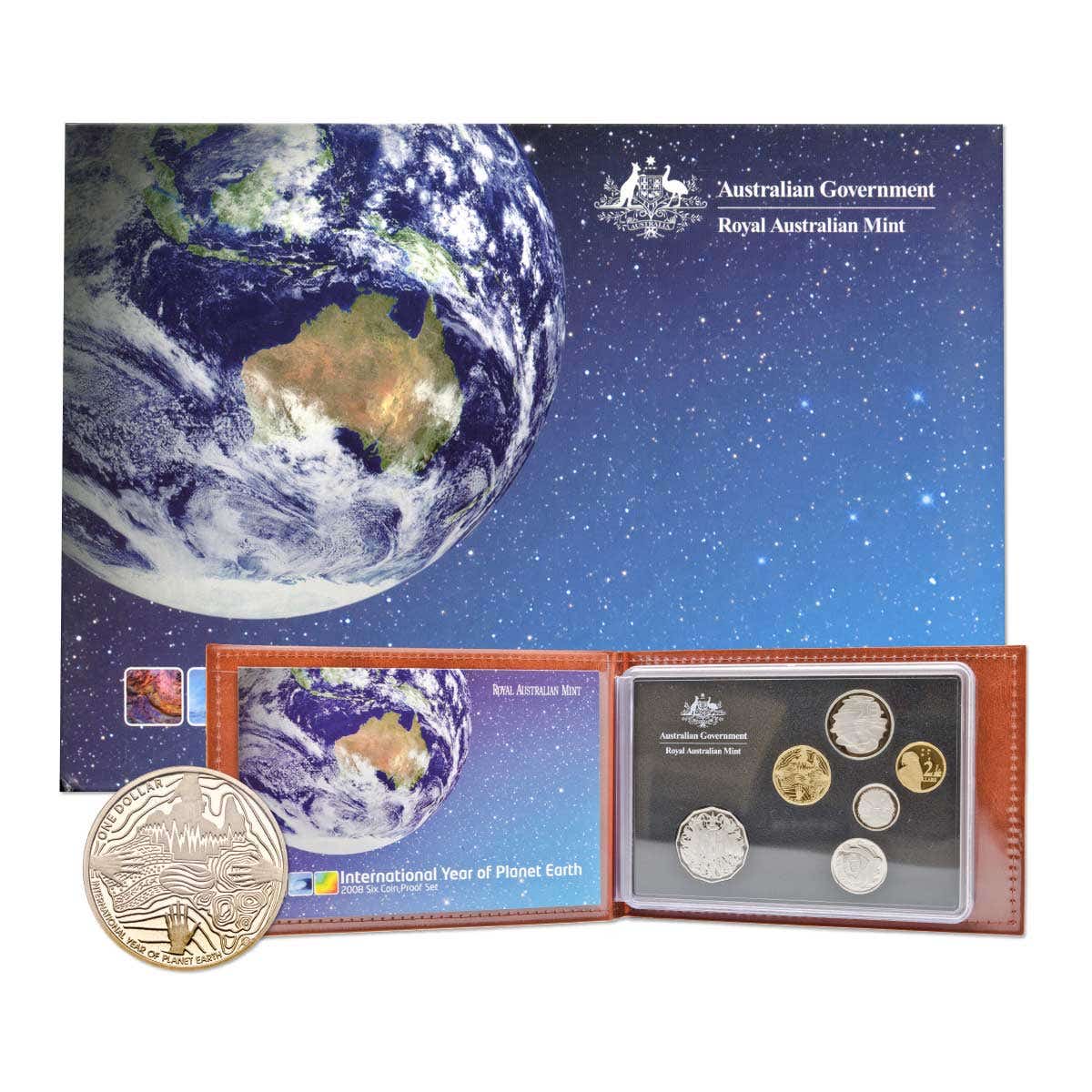 Australia International Year of Planet Earth 2008 6-Coin Proof Set