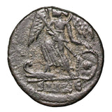 Roman Empire Constantine the Great 306-337AD Victory on Prow Bronze Fine-Very Fine
