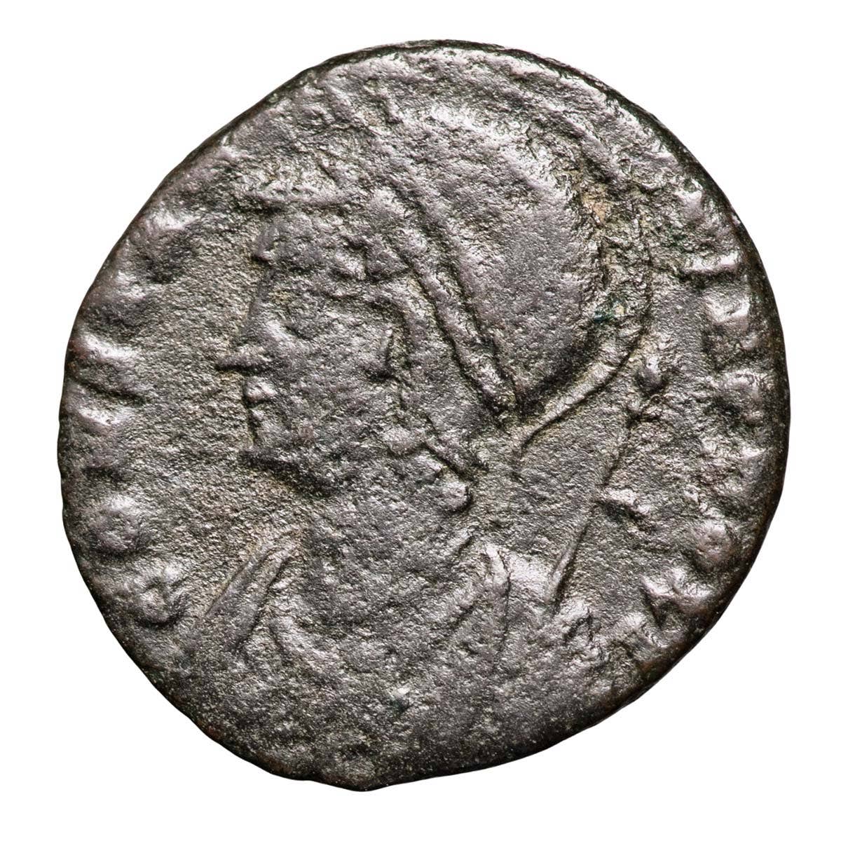 Roman Empire Constantine the Great 306-337AD Victory on Prow Bronze Fine-Very Fine