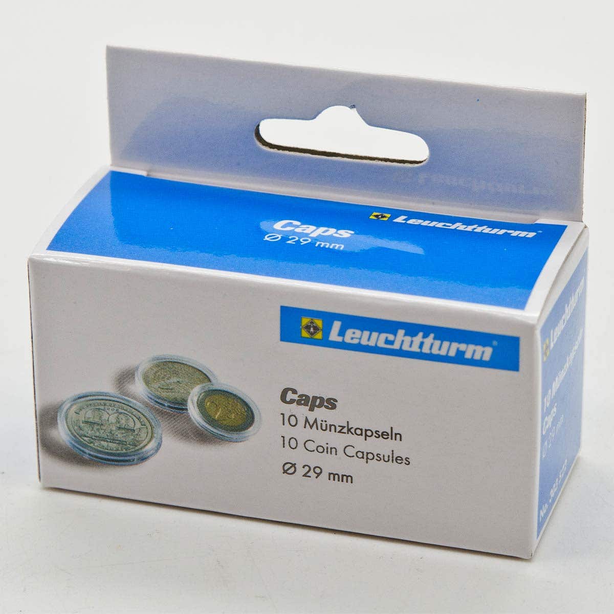 29mm Round Coin Capsules Box of 10