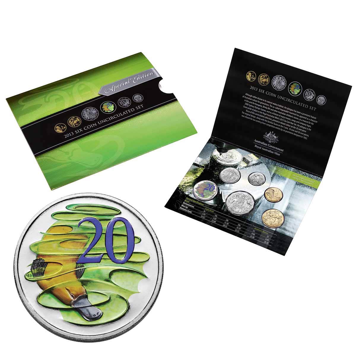 Australia 2013 6-Coin Mint Set