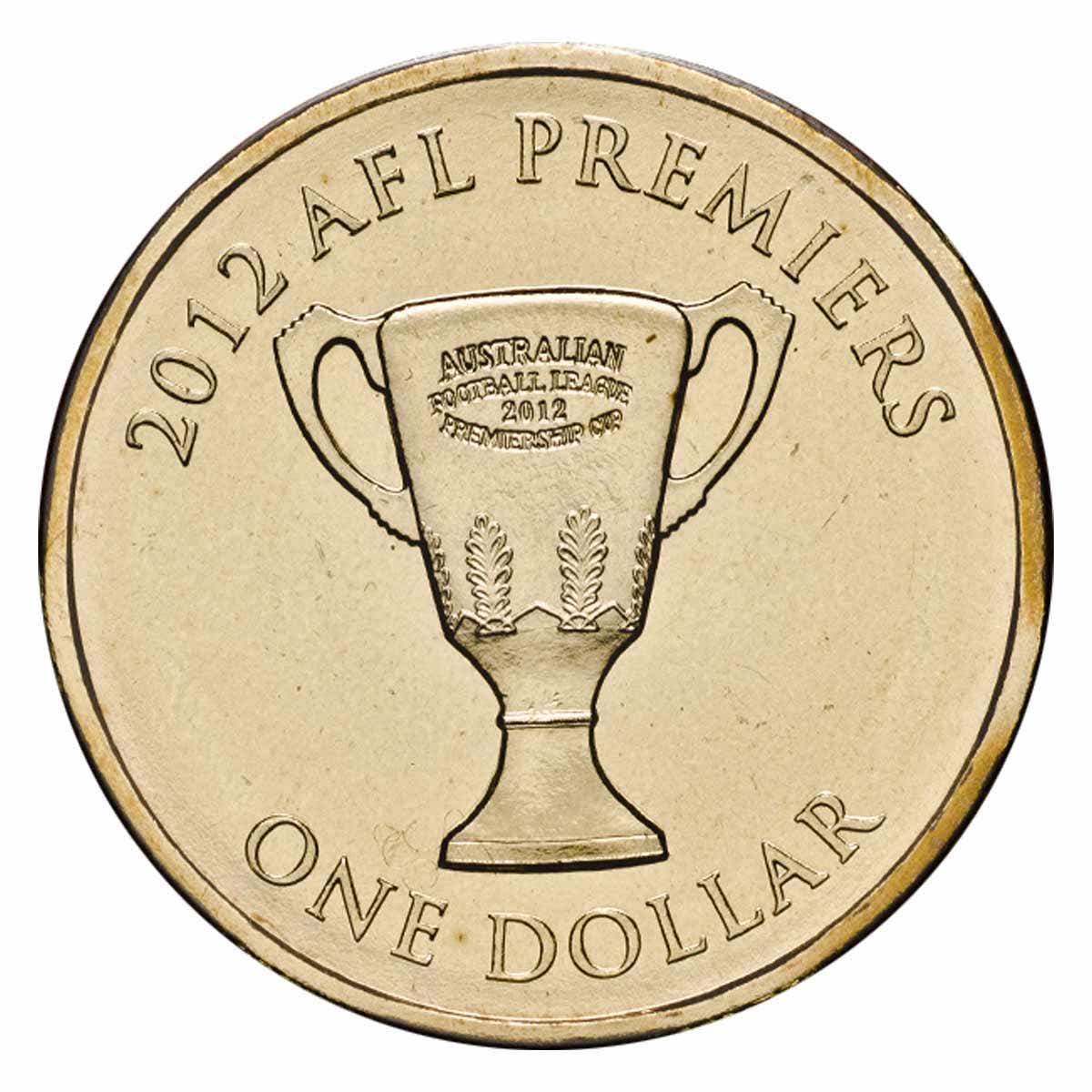 Australia Sydney Swans AFL Premiers 2012 $1 Stamp & Coin Cover