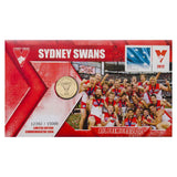 Sydney Swans AFL Premiers 2012 $1 Stamp & Coin Cover