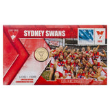 Australia Sydney Swans AFL Premiers 2012 $1 Stamp & Coin Cover