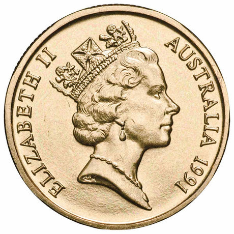 Mob of Roos 1991 $1 Uncirculated Mint Your Own Coin