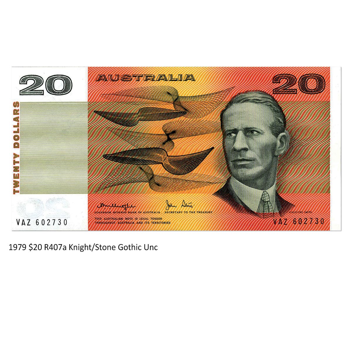 1966-1993 $20 Paper 15-Note Collection