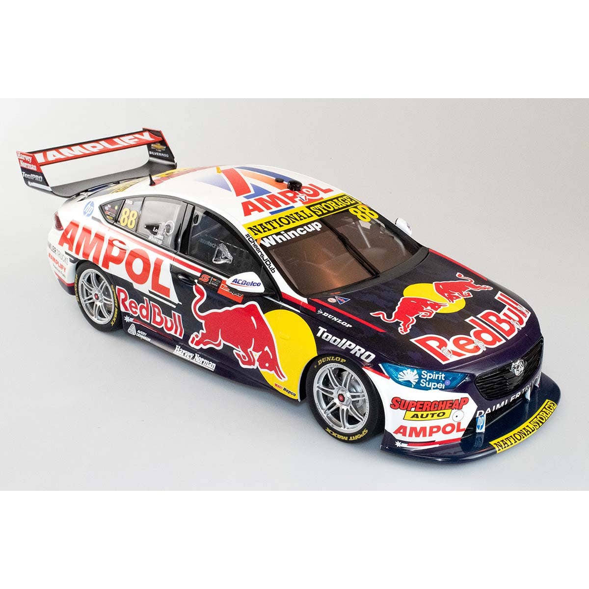 HOLDEN ZB COMMODORE - RED BULL AMPOL RACING - WHINCUP/LOWNDES #88 - REPCO Bathurst 1000 - 1:12 Scale Resin Model Car