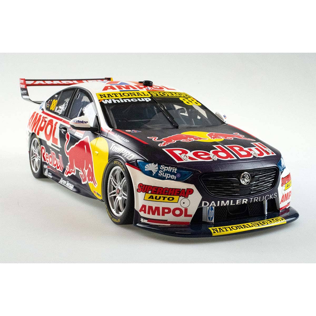 HOLDEN ZB COMMODORE - RED BULL AMPOL RACING #88 - JAMIE WHINCUP - 2021 BEAUREPAIRS SYDNEY SUPERNIGHT RACE 29 - LAST FULL-TIME SOLO DRIVE - 1:12 Scale Resin Model Car