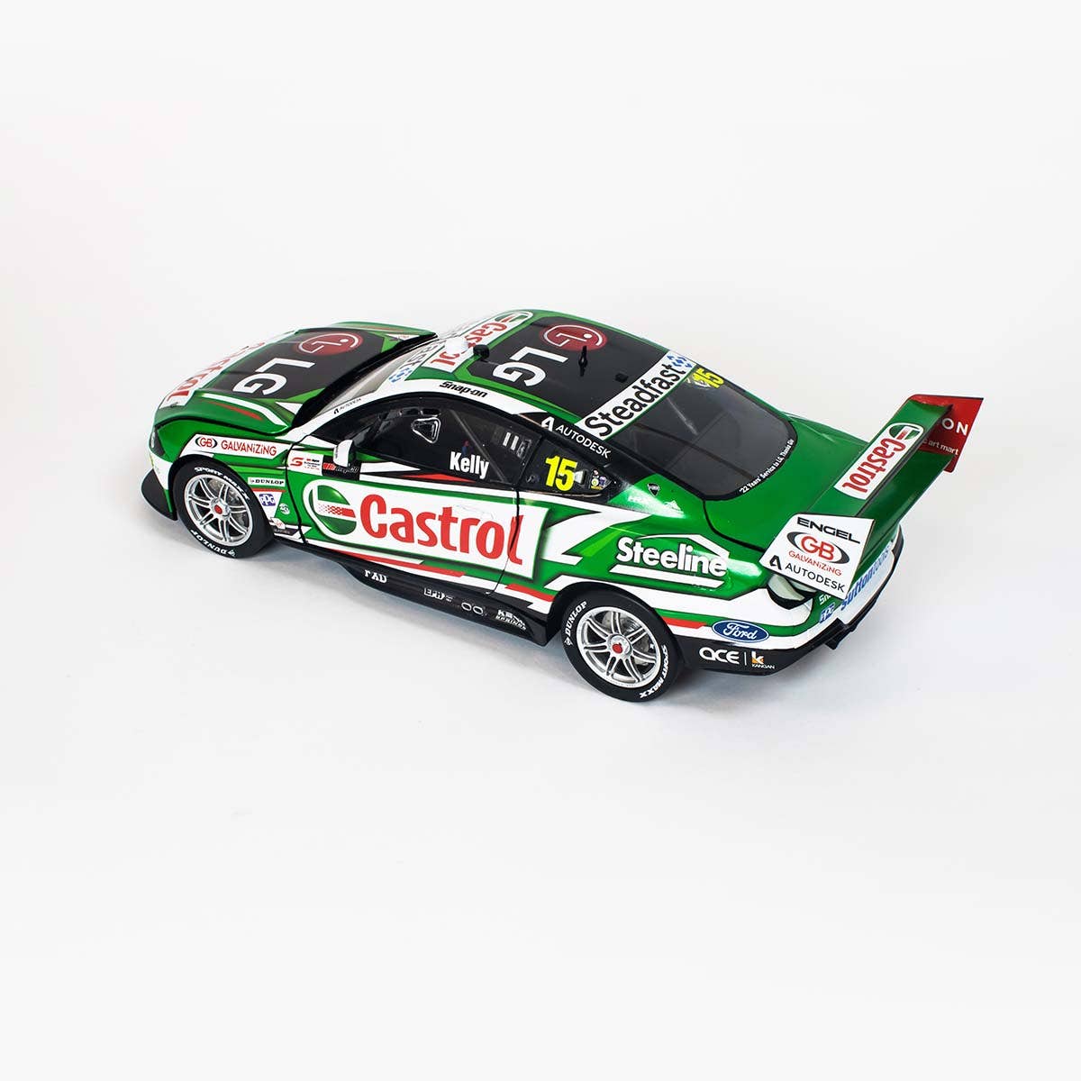 Ford Mustang - Castrol Racing - #15, R.Kelly - Race 26, 2020 Repco SuperSprint The Bend - 1:18 Scale Diecast Model Car