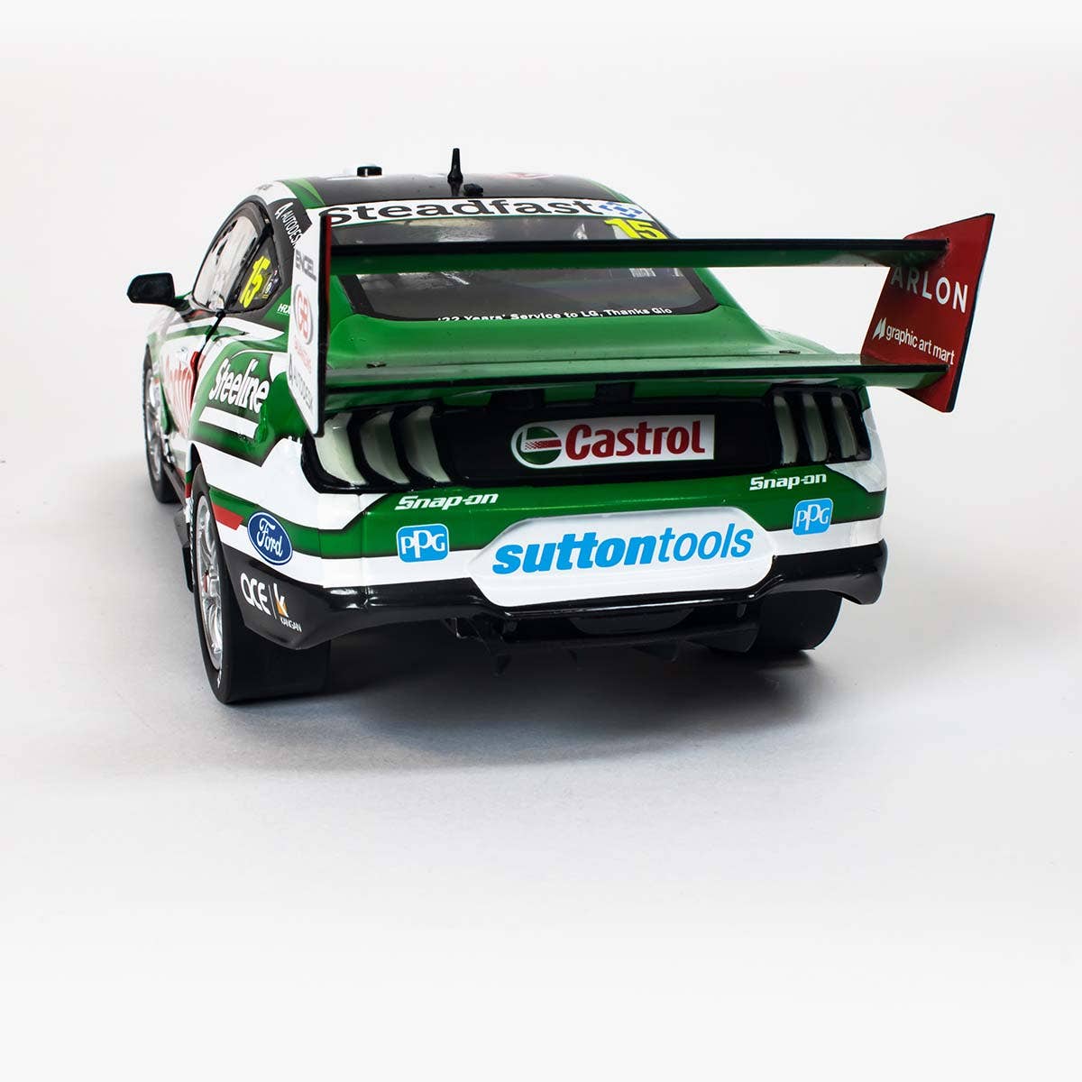 Ford Mustang - Castrol Racing - #15, R.Kelly - Race 26, Repco SuperSprint The Bend - Diecast Model Car