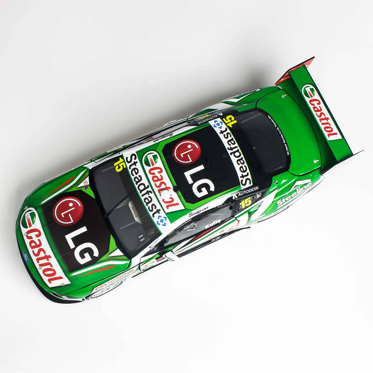 Ford Mustang - Castrol Racing - #15, R.Kelly - Race 26, Repco SuperSprint The Bend - Diecast Model Car