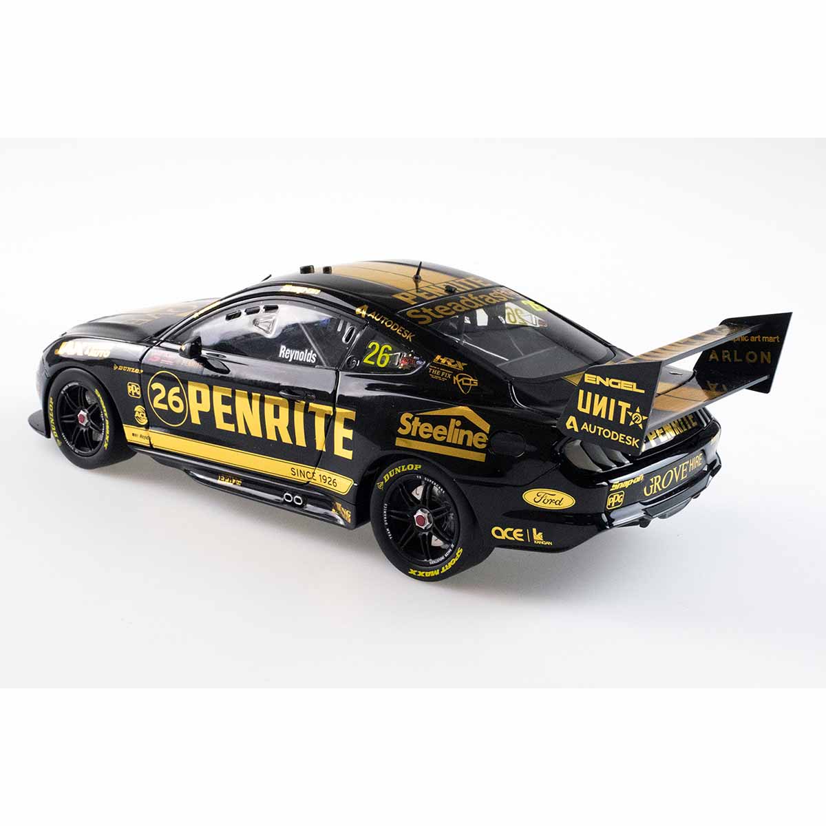 Ford Mustang - #26 David Reynolds - Penrite Racing - 3rd, Race 5, 2021 Penrite Oil Sandown SuperSprint - 1:43 Model Car