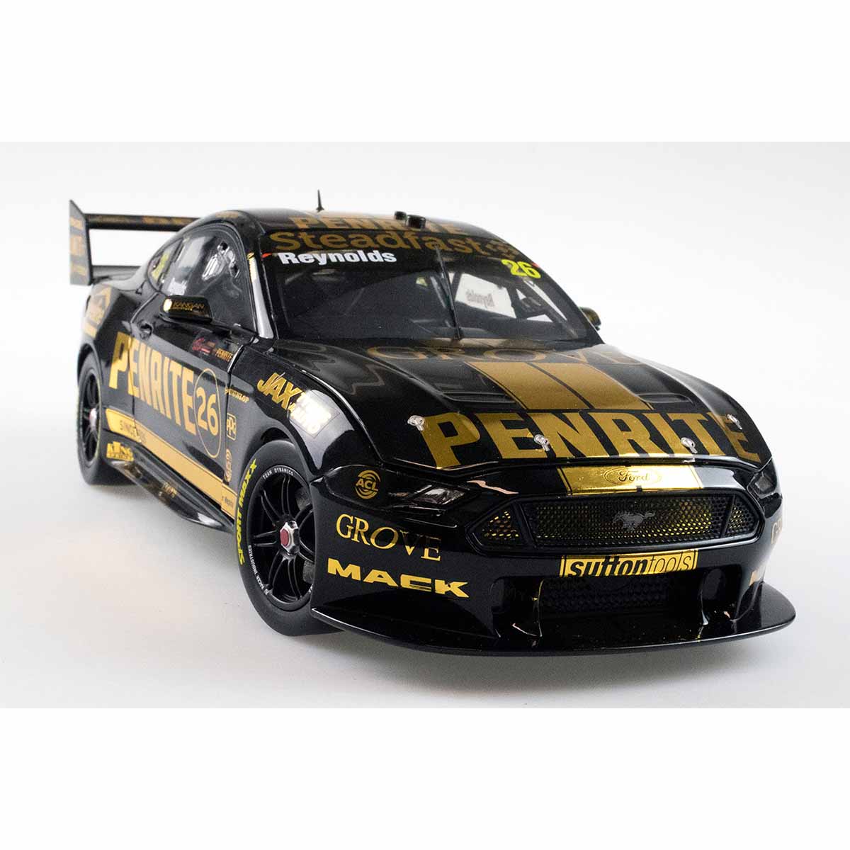 Ford Mustang - #26 David Reynolds - Penrite Racing - 3rd, Race 5, 2021 Penrite Oil Sandown SuperSprint - 1:43 Model Car