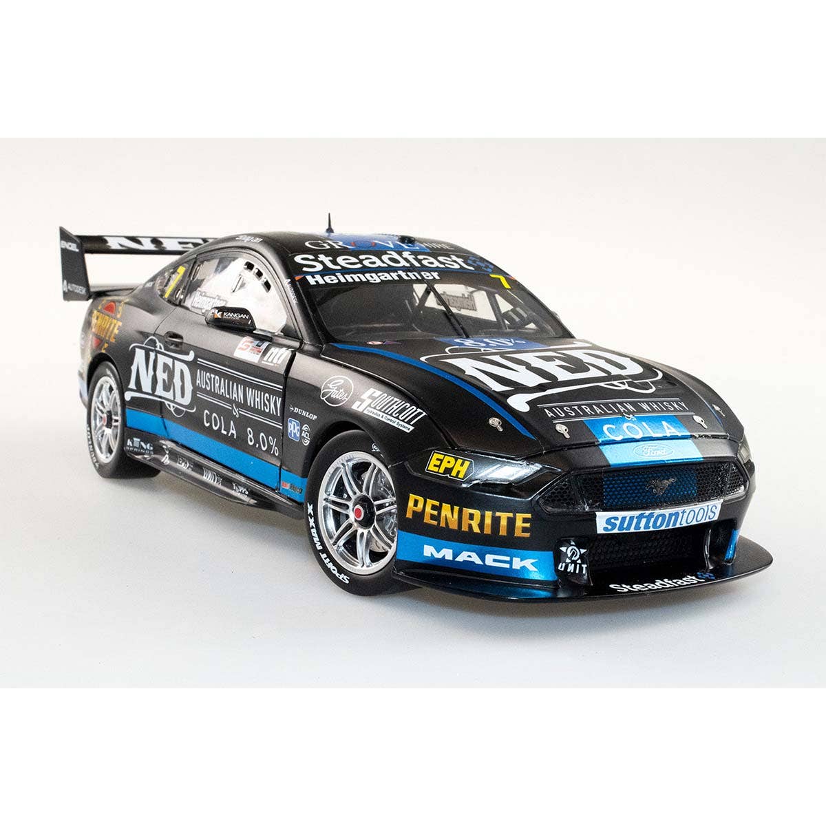 FORD GT MUSTANG V8 SUPERCAR NED RACING - ANDRE HEIMGARTNER #7 - NTI To ...