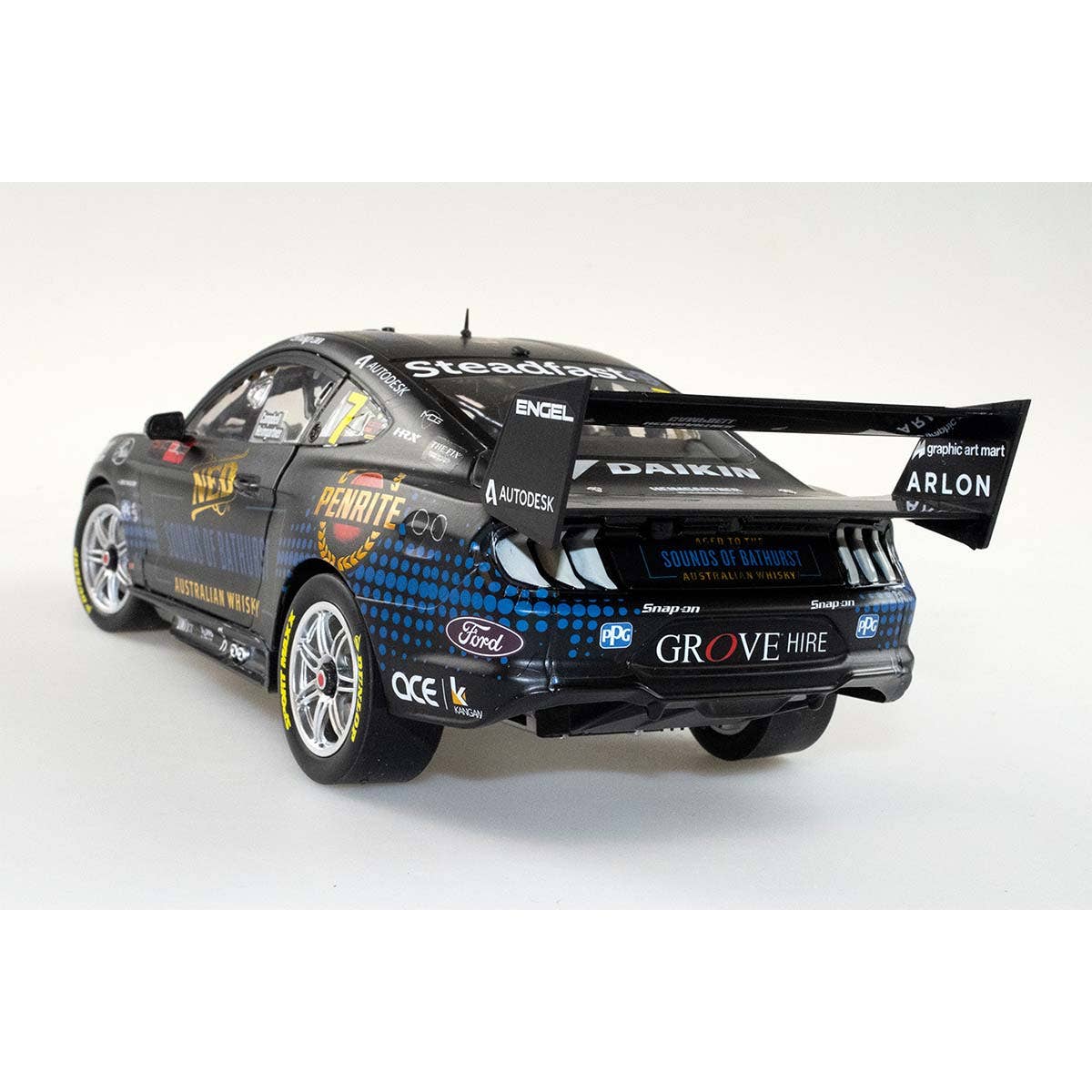 FORD GT MUSTANG - NED RACING - HEIMGARTNER/CAMPBELL #7 - 2021 REPCO Bathurst 1000 - 1:43 Scale Diecast Model Car