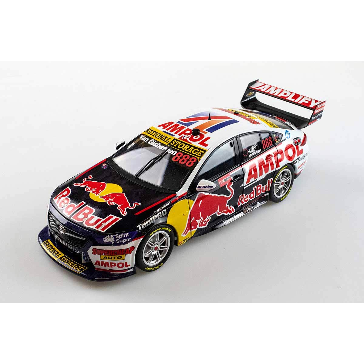 HOLDEN ZB COMMODORE - RED BULL AMPOL RACING - VAN GISBERGEN/TANDER #888 - 2021 REPCO Bathurst 1000 - 1:18 Scale Diecast Model Car