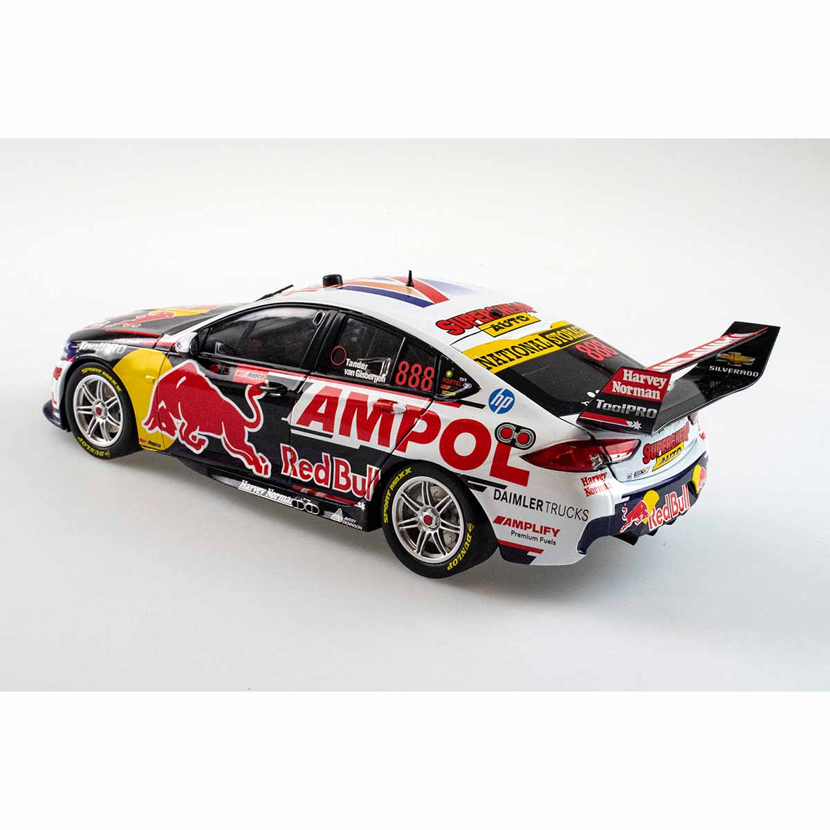 HOLDEN ZB COMMODORE - RED BULL AMPOL RACING - VAN GISBERGEN/TANDER #888 - 2021 REPCO Bathurst 1000 - 1:18 Scale Diecast Model Car