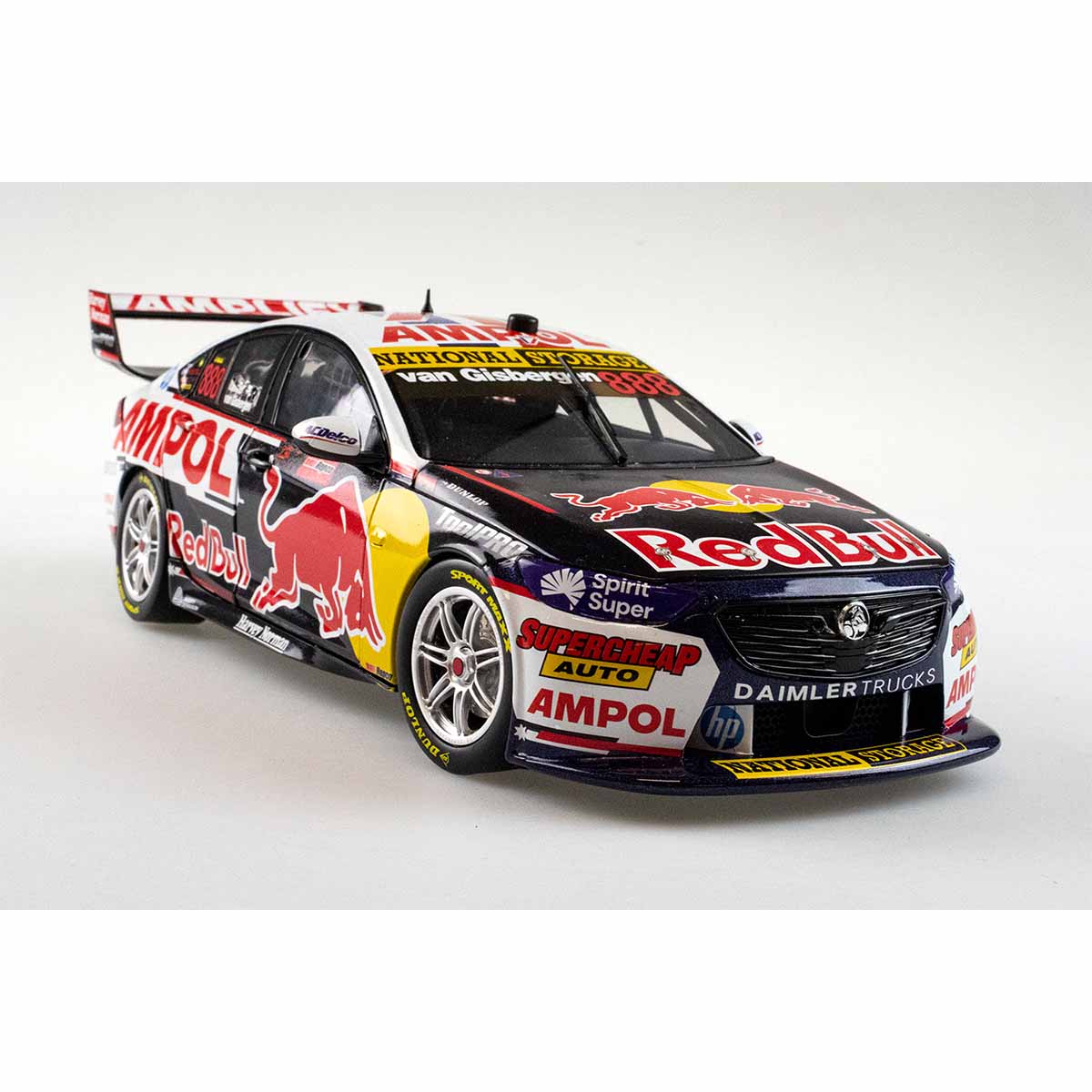 HOLDEN ZB COMMODORE - RED BULL AMPOL RACING - VAN GISBERGEN/TANDER #888 - 2021 REPCO Bathurst 1000 - 1:18 Scale Diecast Model Car
