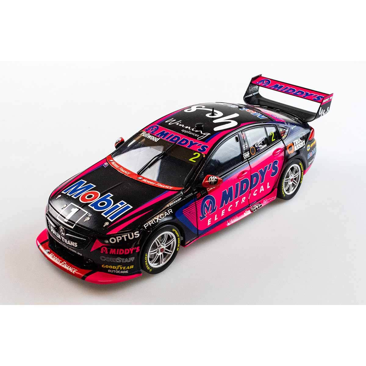HOLDEN ZB COMMODORE - WAUR - FULLWOOD/LUFF #2 - 2021 REPCO Bathurst 1000 - 1:18 Scale Diecast Model Car