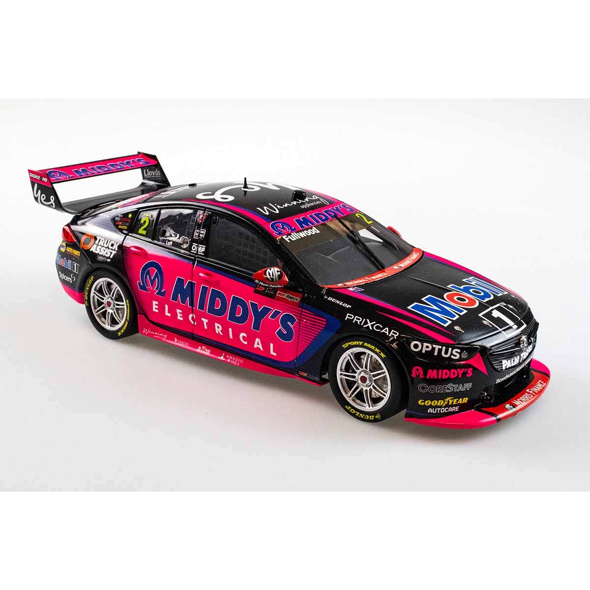HOLDEN ZB COMMODORE - WAUR - FULLWOOD/LUFF #2 - 2021 REPCO Bathurst 1000 - 1:18 Scale Diecast Model Car