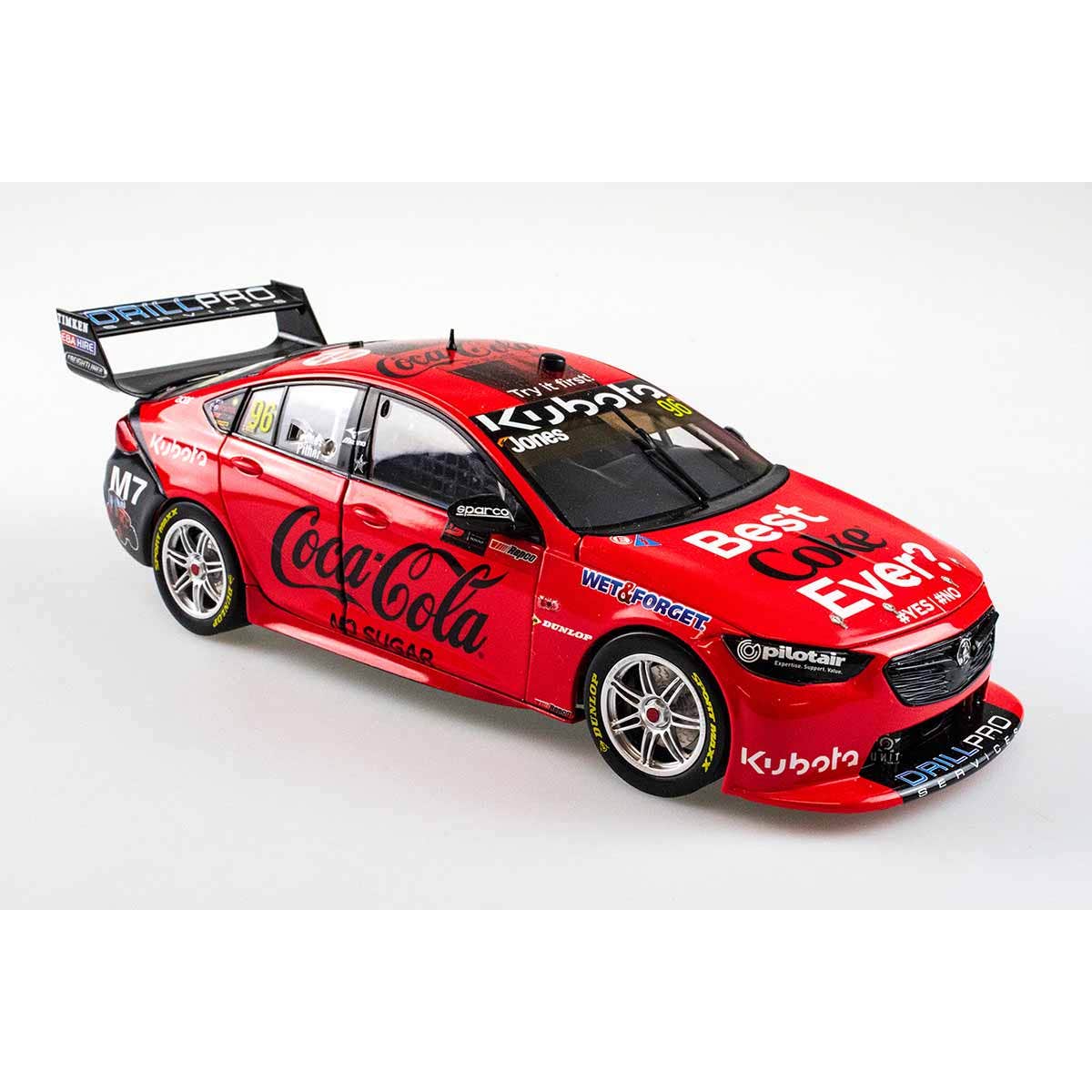 HOLDEN ZB COMMODORE - BJR COCA-COLA - JONES/PITHER #96 - 2021 REPCO Bathurst 1000 - 1:18 Scale Diecast Model Car