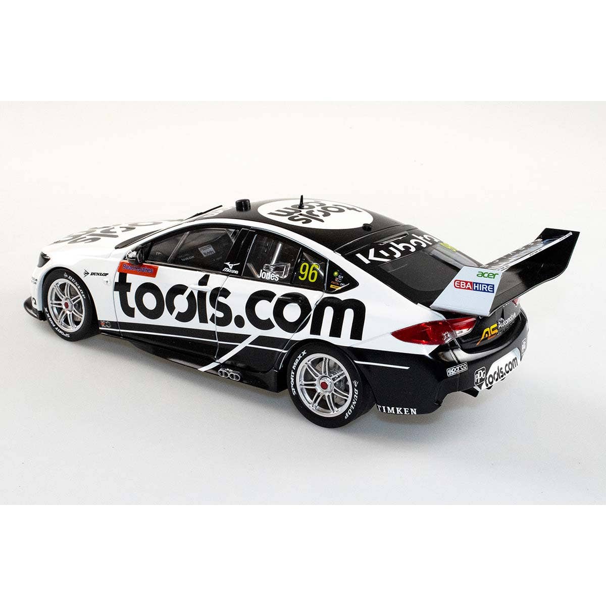 HOLDEN ZB COMMODORE - BJR - MACAULAY JONES #96 Tools.com - 2022 Beaurepairs Melbourne 400 Race 6 - 1:43 Scale Diecast Model Car