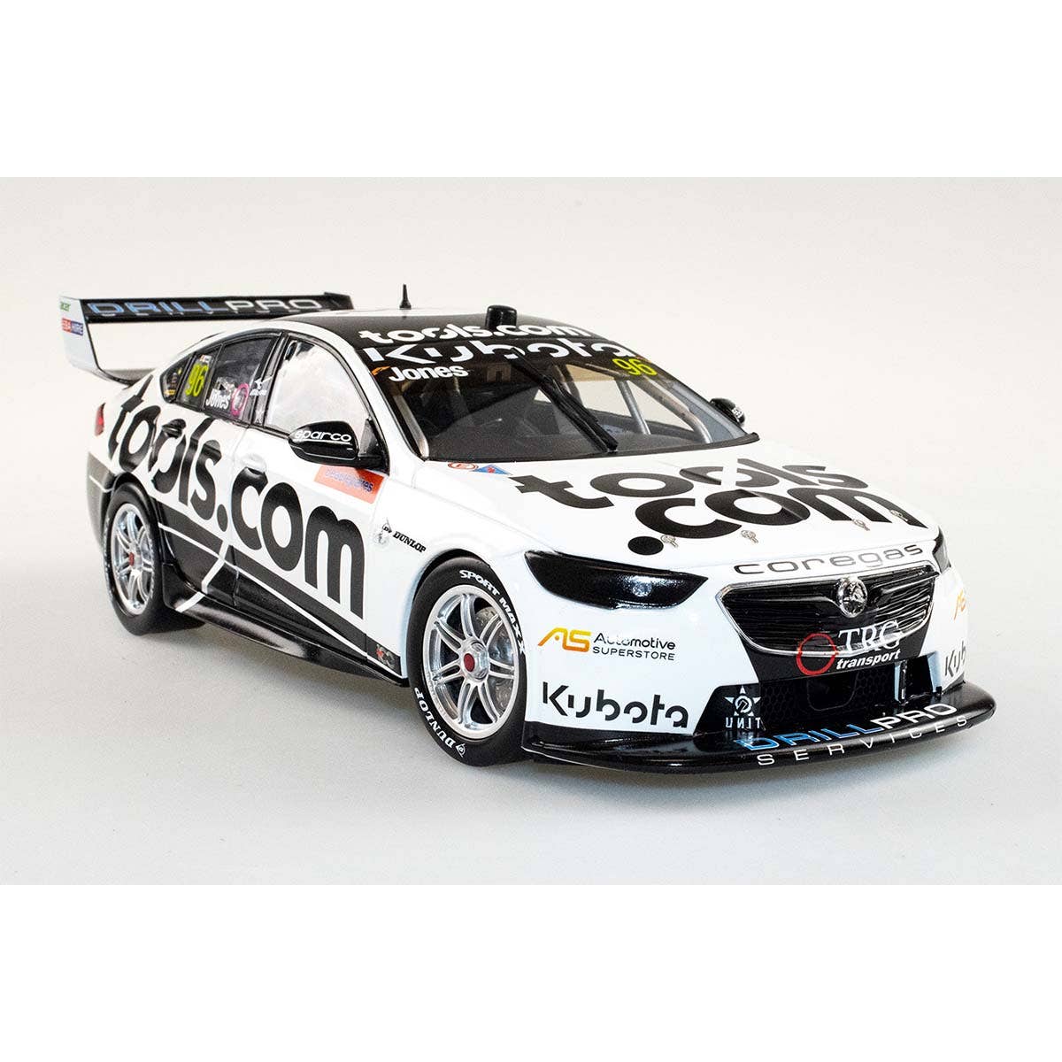 HOLDEN ZB COMMODORE - BJR - MACAULAY JONES #96 Tools.com - 2022 Beaurepairs Melbourne 400 Race 6 - 1:43 Scale Diecast Model Car