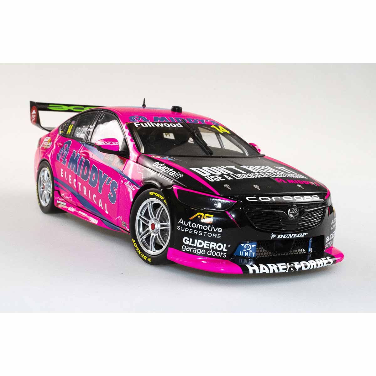 HOLDEN ZB COMMODORE - BJR - FULLWOOD/FIORE - Middy's #14 - 2022 Bathurst 1000 - 1:43 Scale Diecast Model Car