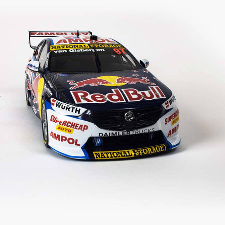 HOLDEN ZB COMMODORE - RED BULL AMPOL RACING - VAN GISBERGEN #97 - 2022 ITM Auckland Supersprint (Last Race at Pukekohe) - 1:18 Scale Diecast Model Car