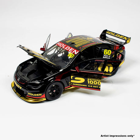2023 BATHURST 1000 - HOLDEN COMMODORE VF V8 SUPERCAR - 60th ANNIVERSARY OF THE BATHURST GREAT RACE - SPECIAL LIMITED EDITION - 1:18 Scale Diecast Model Car