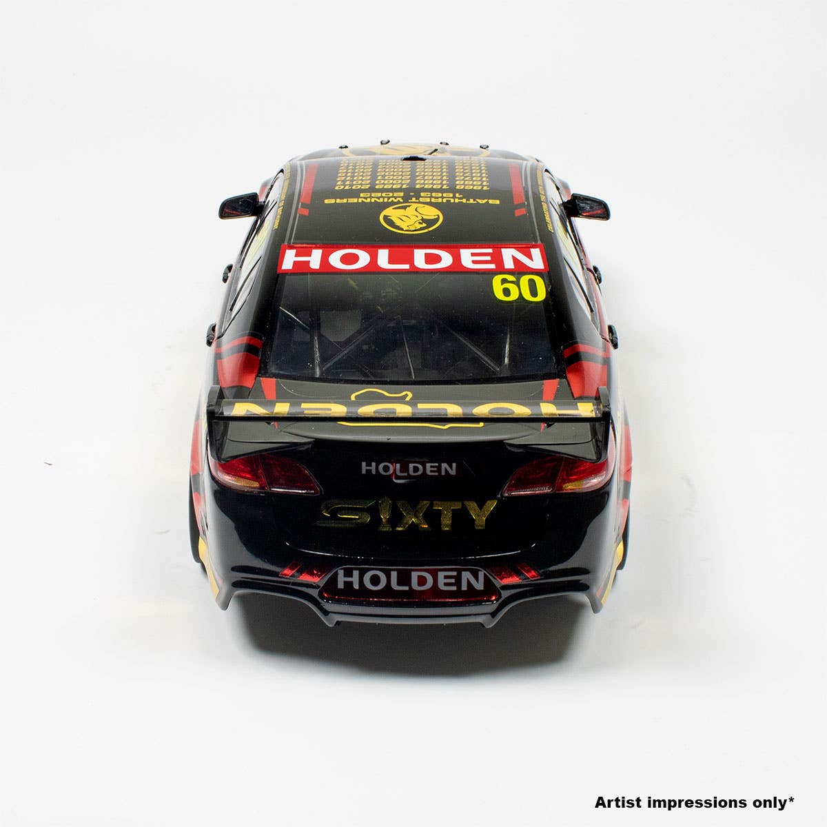 2023 BATHURST 1000 - HOLDEN COMMODORE VF V8 SUPERCAR - 60th ANNIVERSARY OF THE BATHURST GREAT RACE - SPECIAL LIMITED EDITION - 1:18 Scale Diecast Model Car