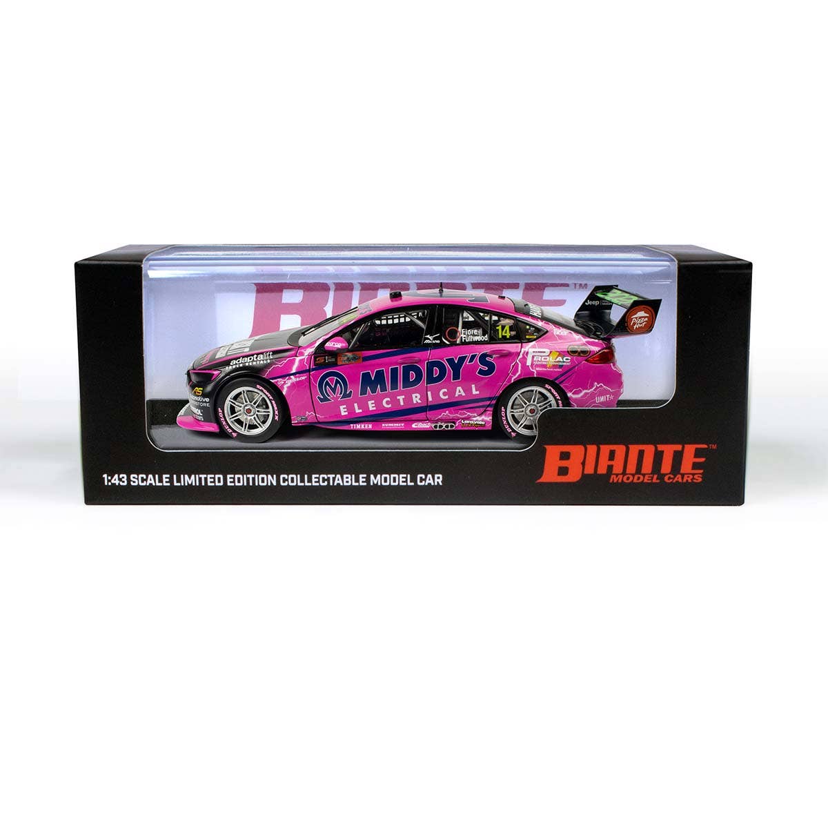 HOLDEN ZB COMMODORE - BJR - FULLWOOD/FIORE - Middy's #14 - 2022 Bathurst 1000 - 1:43 Scale Diecast Model Car