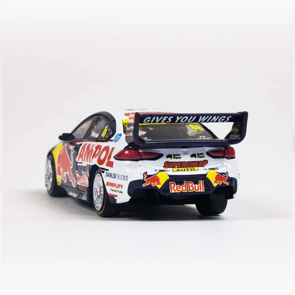 HOLDEN ZB COMMODORE - RED BULL AMPOL RACING #88 - JAMIE WHINCUP - BEAUREPAIRS SYDNEY SUPERNIGHT RACE 29 - LAST FULL-TIME SOLO DRIVE - 1:64 Scale Diecast Model Car