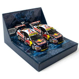 HOLDEN ZB COMMODORE - RED BULL AMPOL RACING - VAN GISBERGEN/WHINCUP - 2021 TEAMS CHAMPIONSHIP WINNER TWIN SET - 1:43 Scale Diecast Model Car
