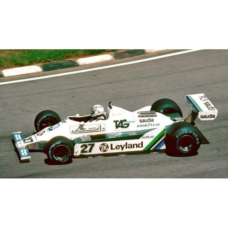 Williams F1 FW07B - 1980 World Champion (Dirty Version) - #27 Alan Jones - 1:43 Model Car