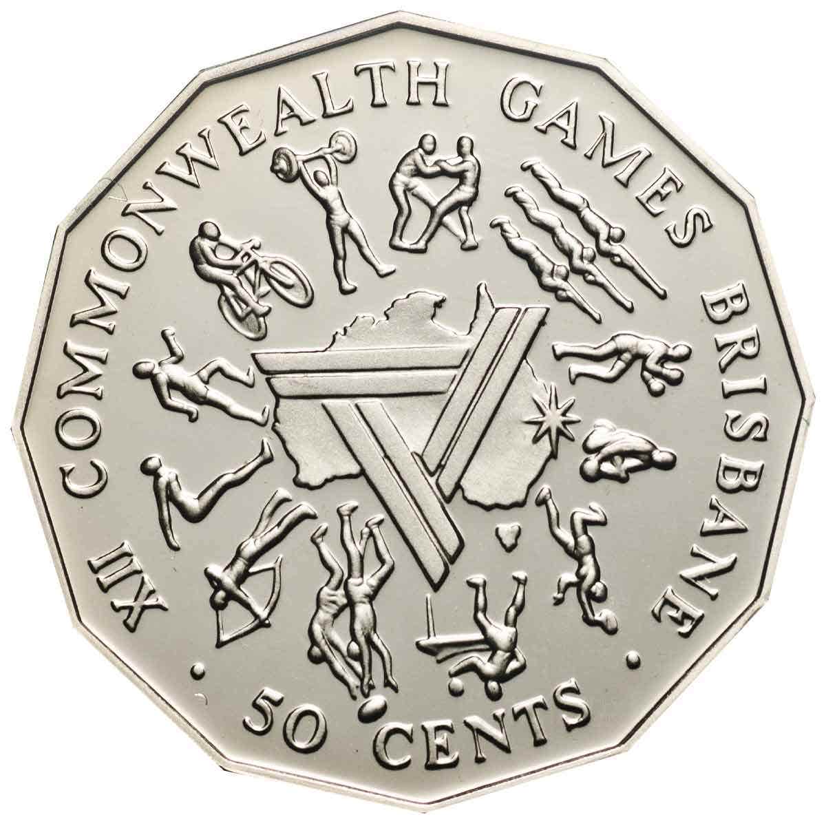 Australia Brisbane Commonwealth Games 1982 6-Coin Proof Set
