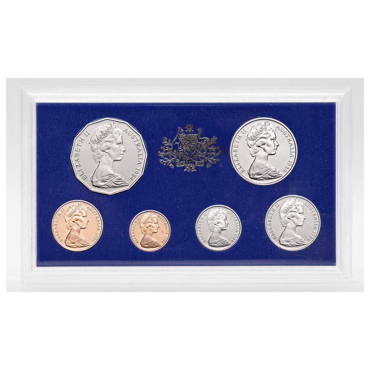 Australia 1984 6-Coin Proof Set – Downies Collectables