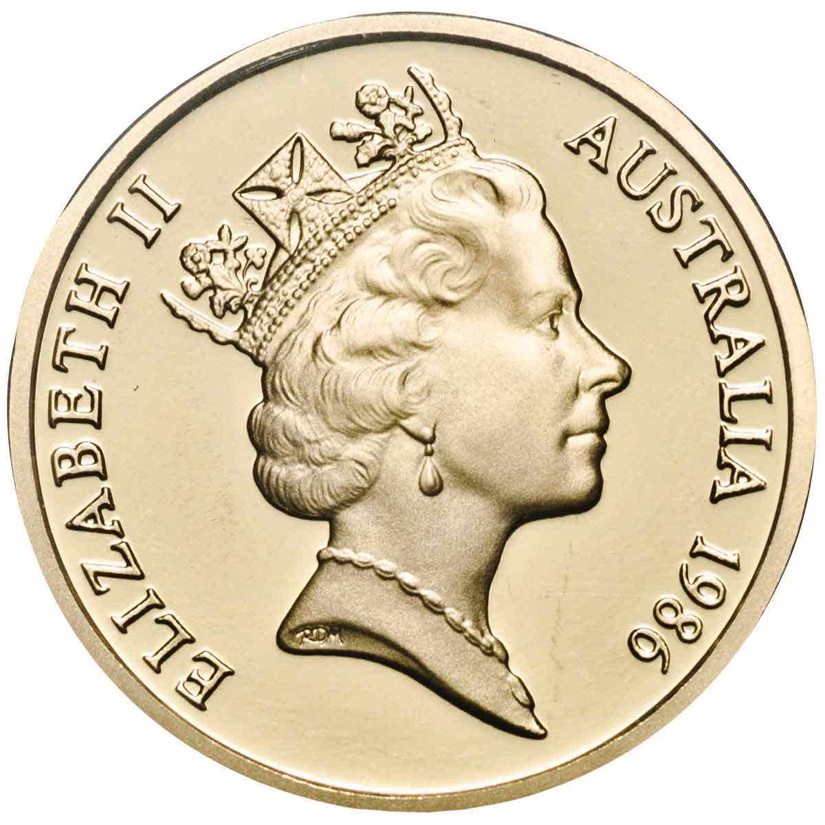 Australia International Year of Peace 1986 7-Coin Proof Set