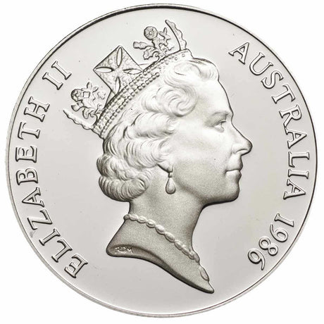 1986 $10 South Australia Silver Proof Coin