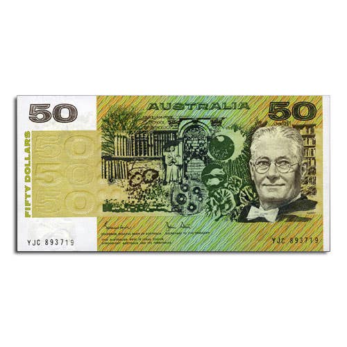 $50 R508 Johnston/Stone Unc – Downies Collectables