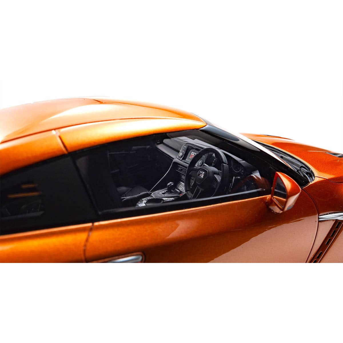 Nissan GT-R  2020 - Orange - 1:18 Scale Resin Model Car