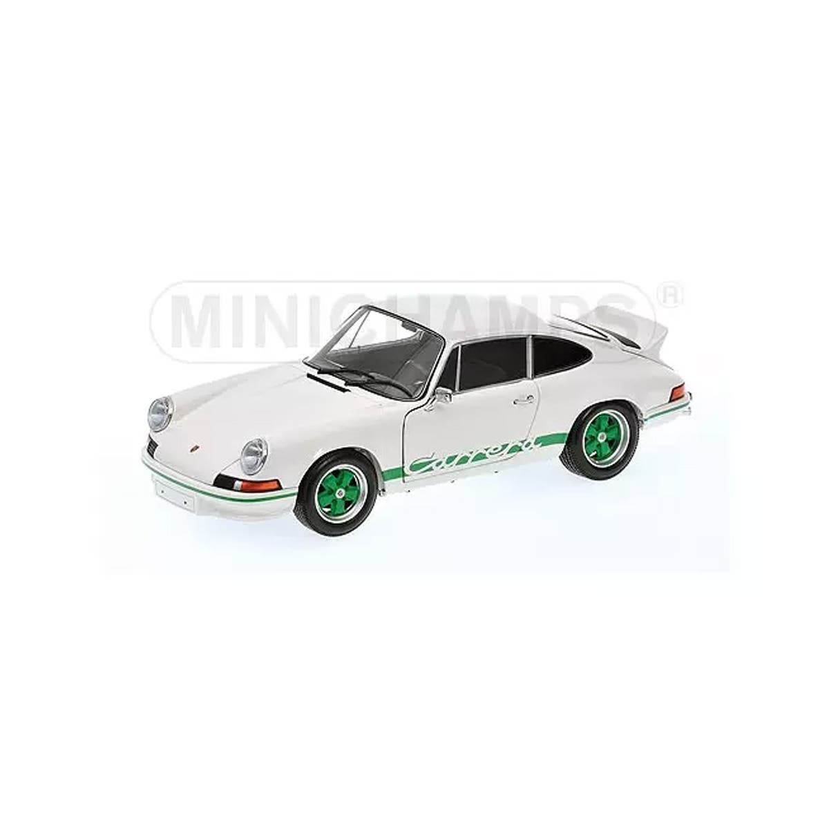 PORSCHE 911 CARRERA RS - 1972 - WHITE - 1:18 Scale Diecast Model Car