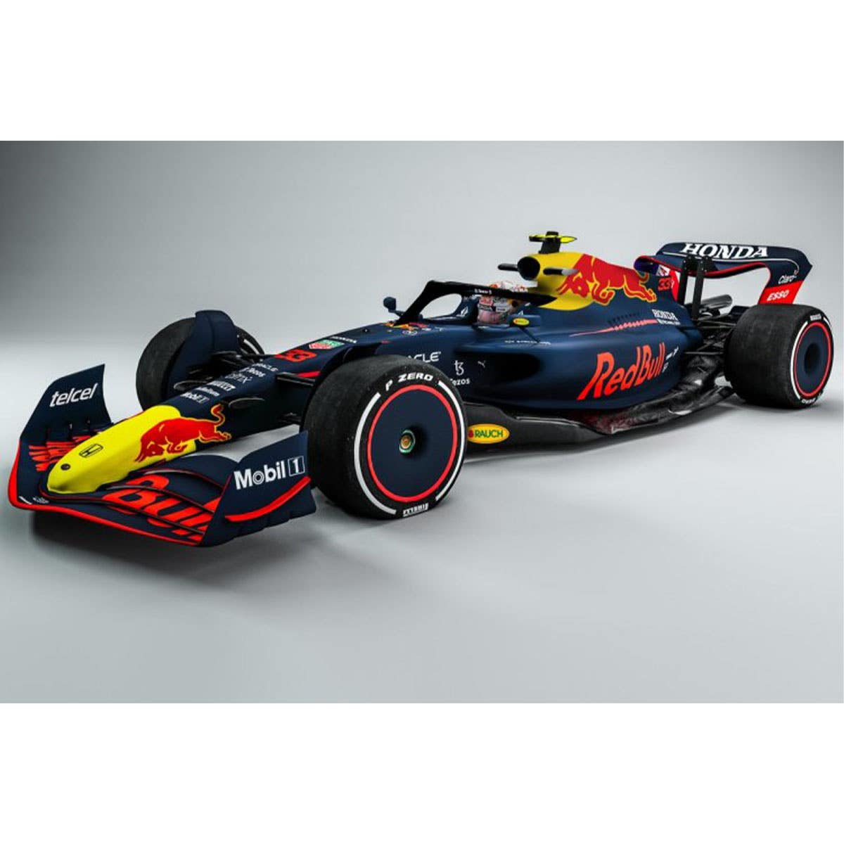 ORACLE RED BULL RACING RB18 - SERGIO PEREZ - 2022  - 1:18 Scale Diecast Model Car