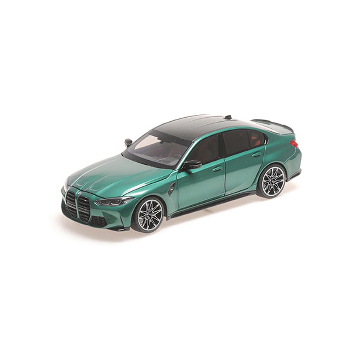 BMW M3 - 2020 - GREEN METALLIC - 1:18 Scale Diecast Model Car