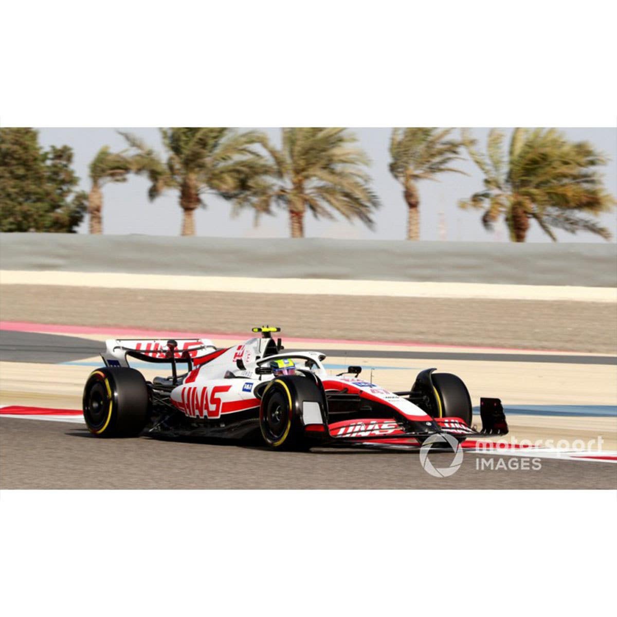 HAAS F1 TEAM VF-22 - MICK SCHUMACHER - BAHRAIN GP 2022  - 1:18 Scale Resin Model Car