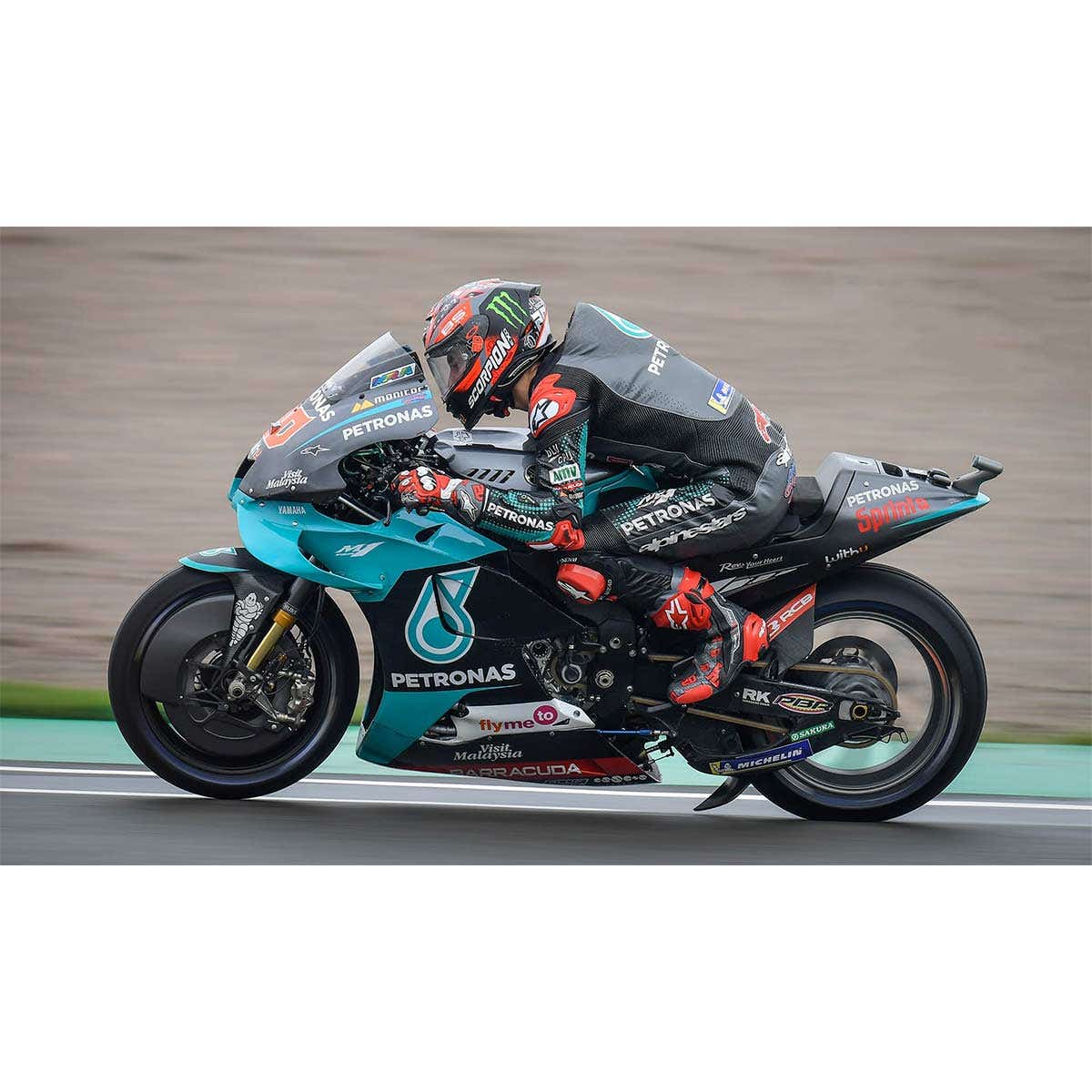 YAMAHA YZRM1 TEAM PETRONAS YAMAHA SRT VALENTINO ROSSI VALENCIA