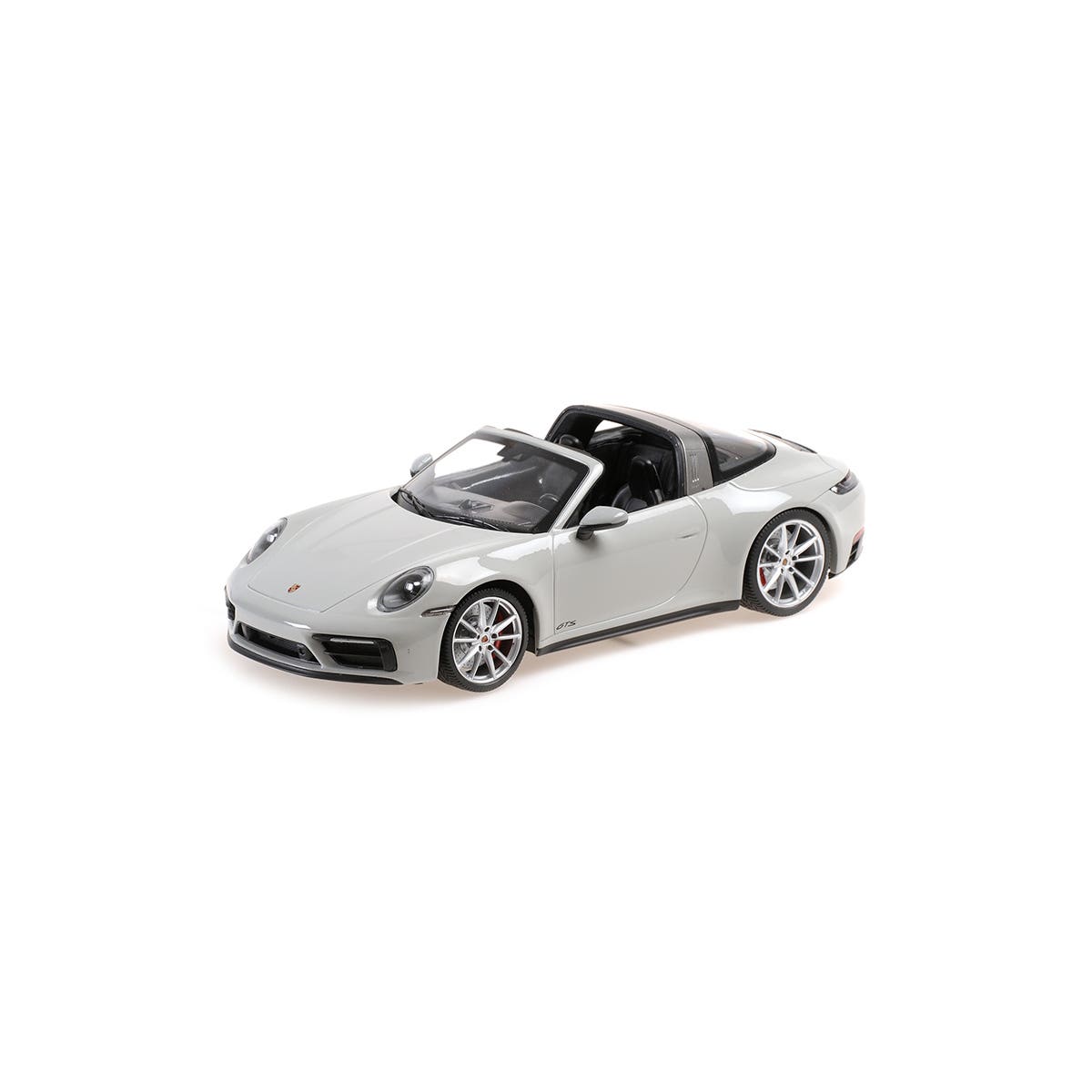 PORSCHE 911 (992) TARGA 4 GTS - 2021 - GREY - 1:18 Scale Diecast Model Car