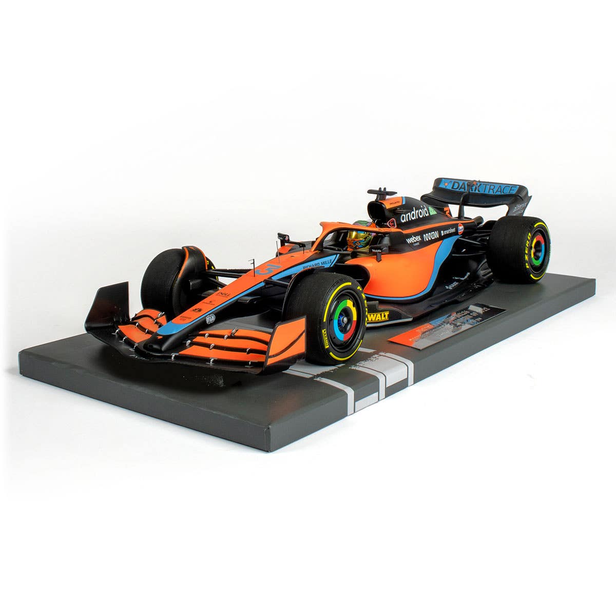 MCLAREN F1 TEAM MCL36 - DANIEL RICCIARDO - BAHRAIN GP 2022  - 1:18 Scale Resin Model Car