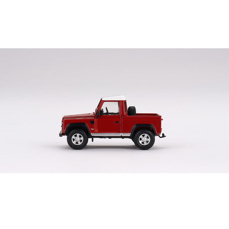 Land Rover Defender 90 Pickup Masai Red - 1:64 Scale Diecast  Model Car