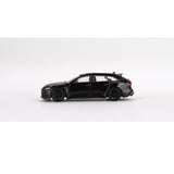ABT Audi RS6 Johann Abt Signature Edition Black - 1:64 Scale Diecast Model Car